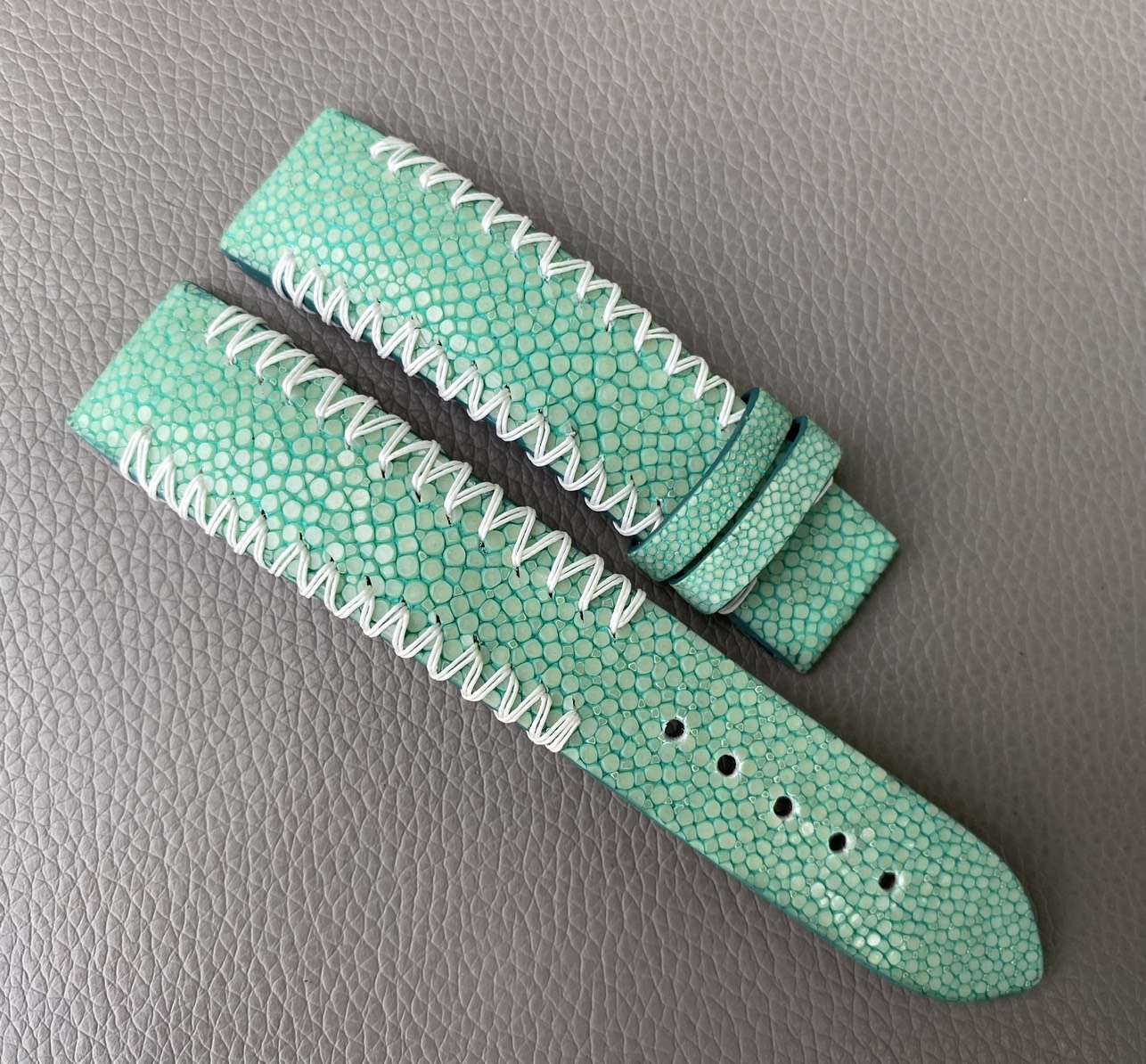 Genuine stingray leather Watch Strap Band
