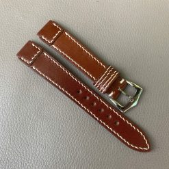 Brown Genuine Cow leather Watch Strap Band